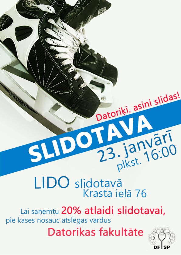Dodamies slidot!