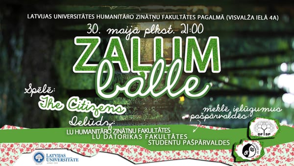 Zaļumballe!