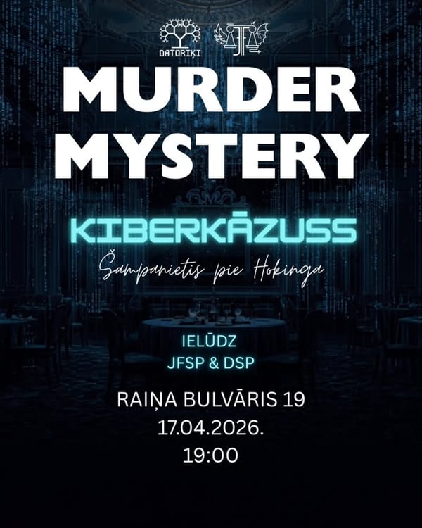 JFSP x DSP "Murder Mystery"